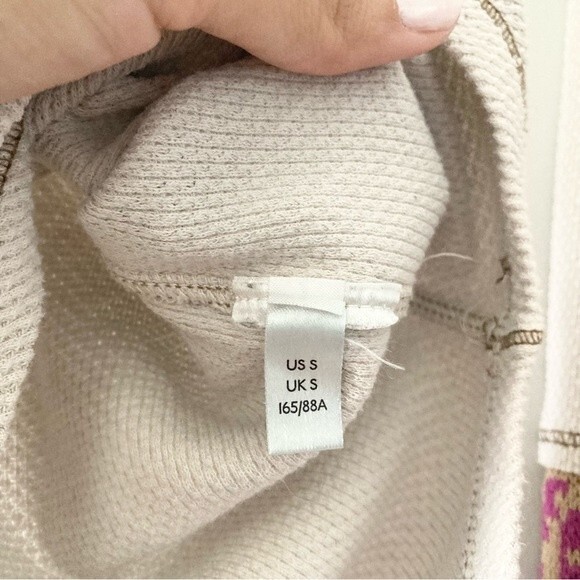 Free People In The Mix‎ Cuff Top S - Picture 8 of 9